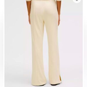 Elegant Cream Women's Pants